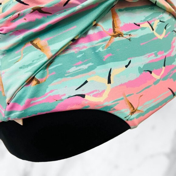 ESTIVO Two Piece Swimwear Matching Set Halter Triangle Top Hi-Rise Knot Bikini - Picture 8 of 10